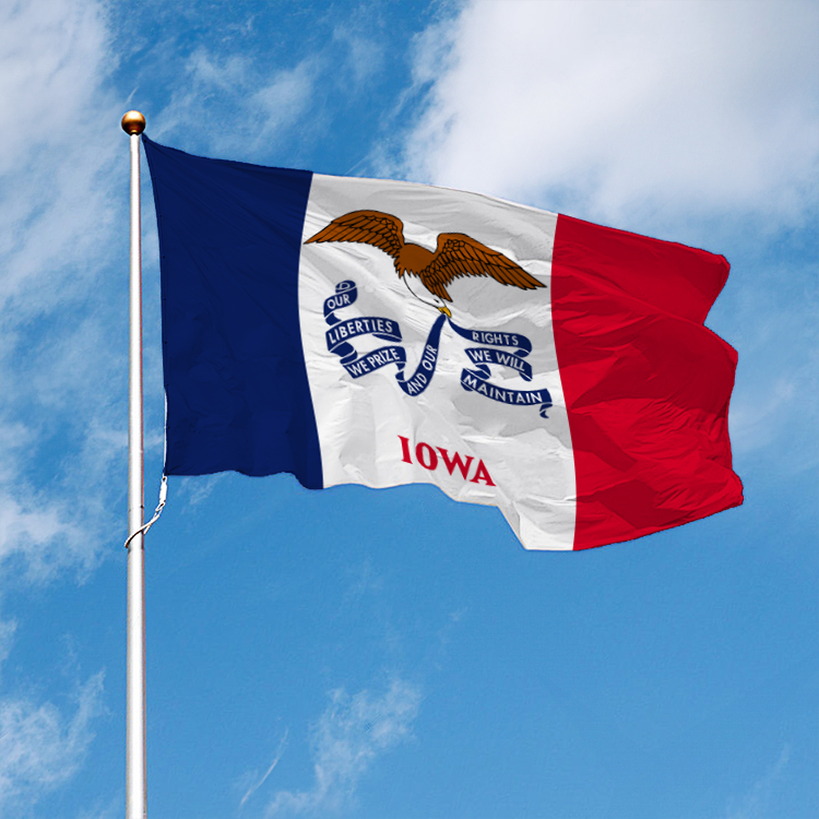 Iowa State Flag